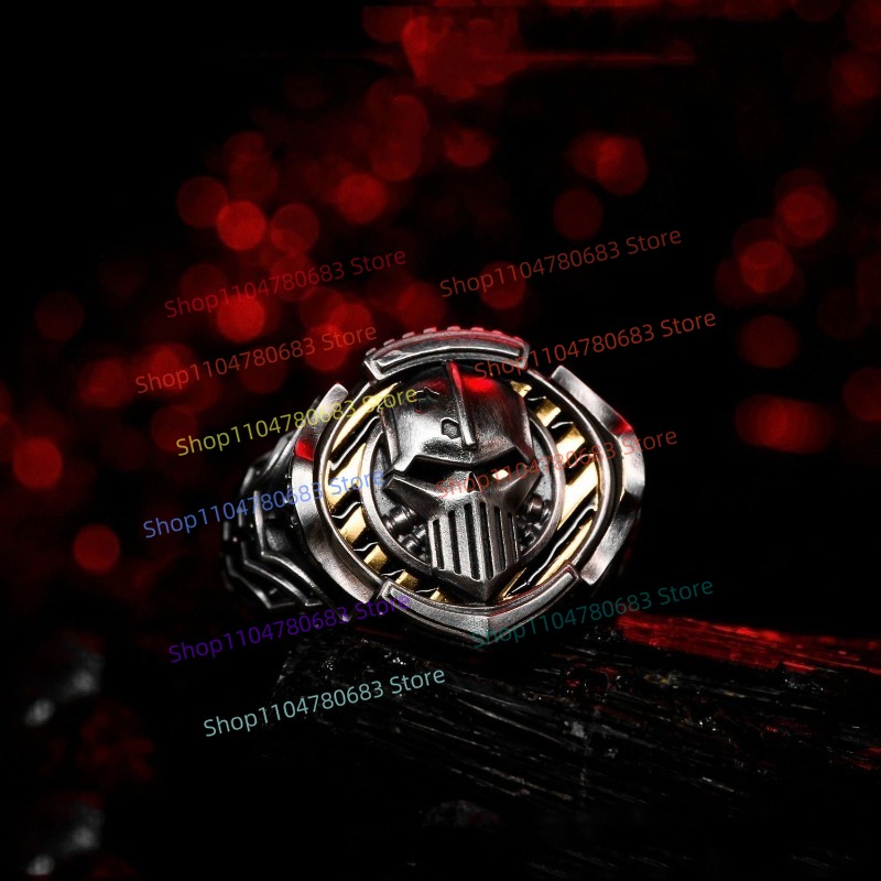 Signet Ring Men - 40K Perturabo Signet Ring, Vintage Style