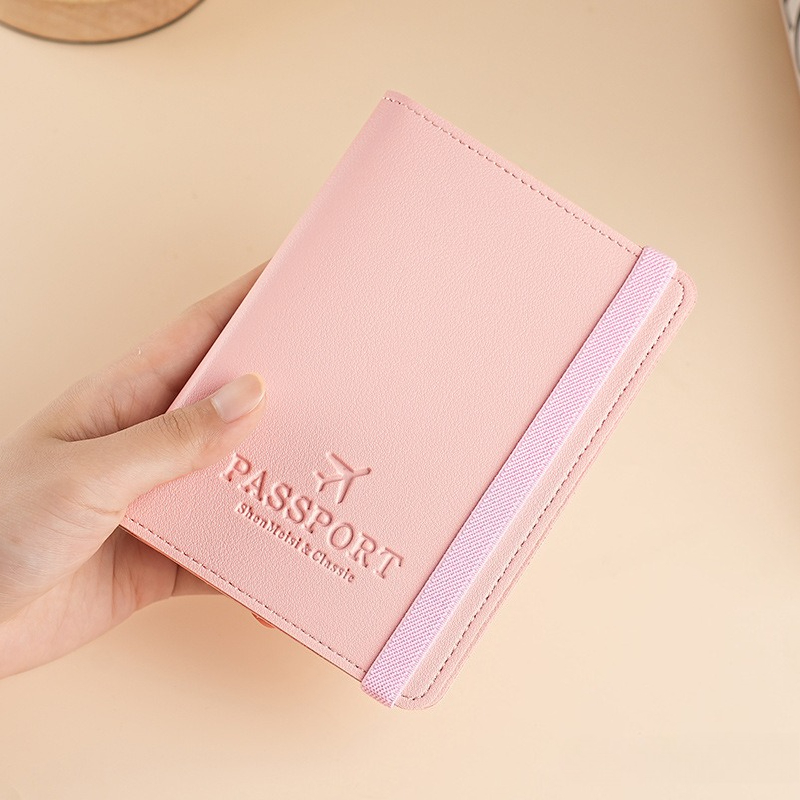 Passport Wallet Rfid - PU Leather Passport Cover, Multi Functional