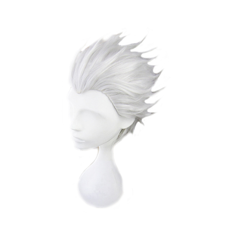 Men Accessories In Silver - Vergil Cosplay Tóc Giả Ngắn Bạc