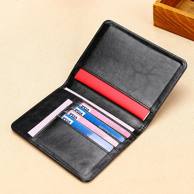 Unisex Genuine Leather Passpor - đánh giá và giá Passport Wallet Rfid