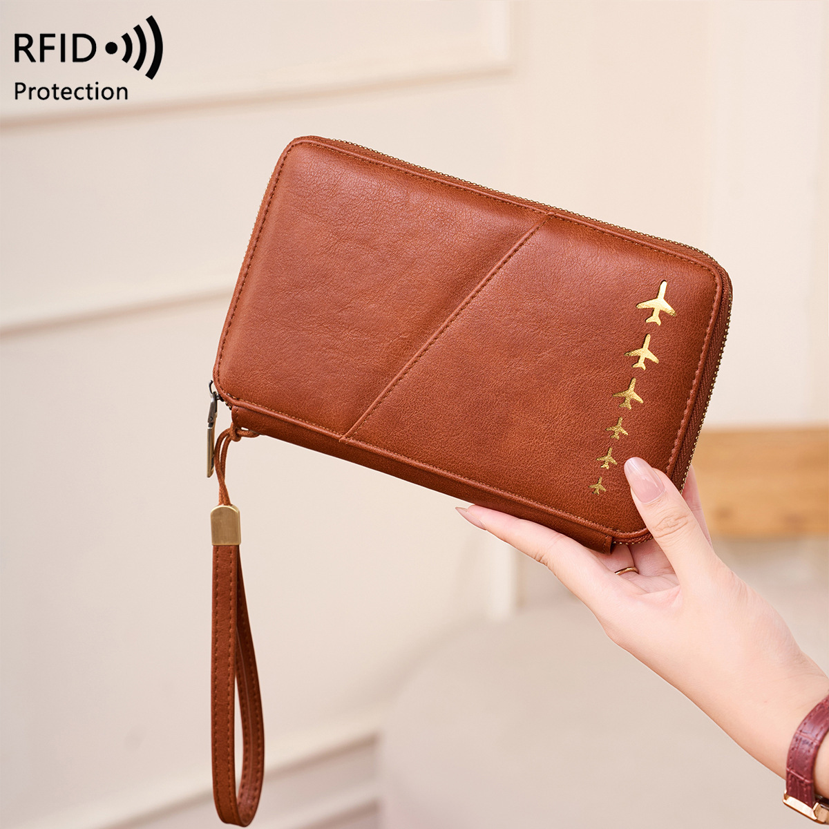 Trendy Airplane Design RFID Bl - đánh giá và giá Passport Wallet Rfid
