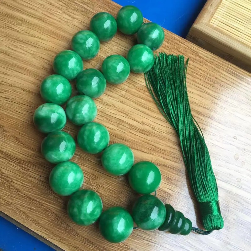 Xanh Tự Nhiên Vòng Tay Ngọc 13 - đánh giá và giá Bracelet Beaded Men