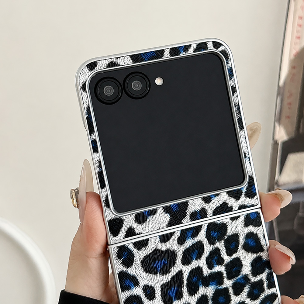 Leopard Print Folding Flip Pho - đánh giá và giá Men Accessories In Silver