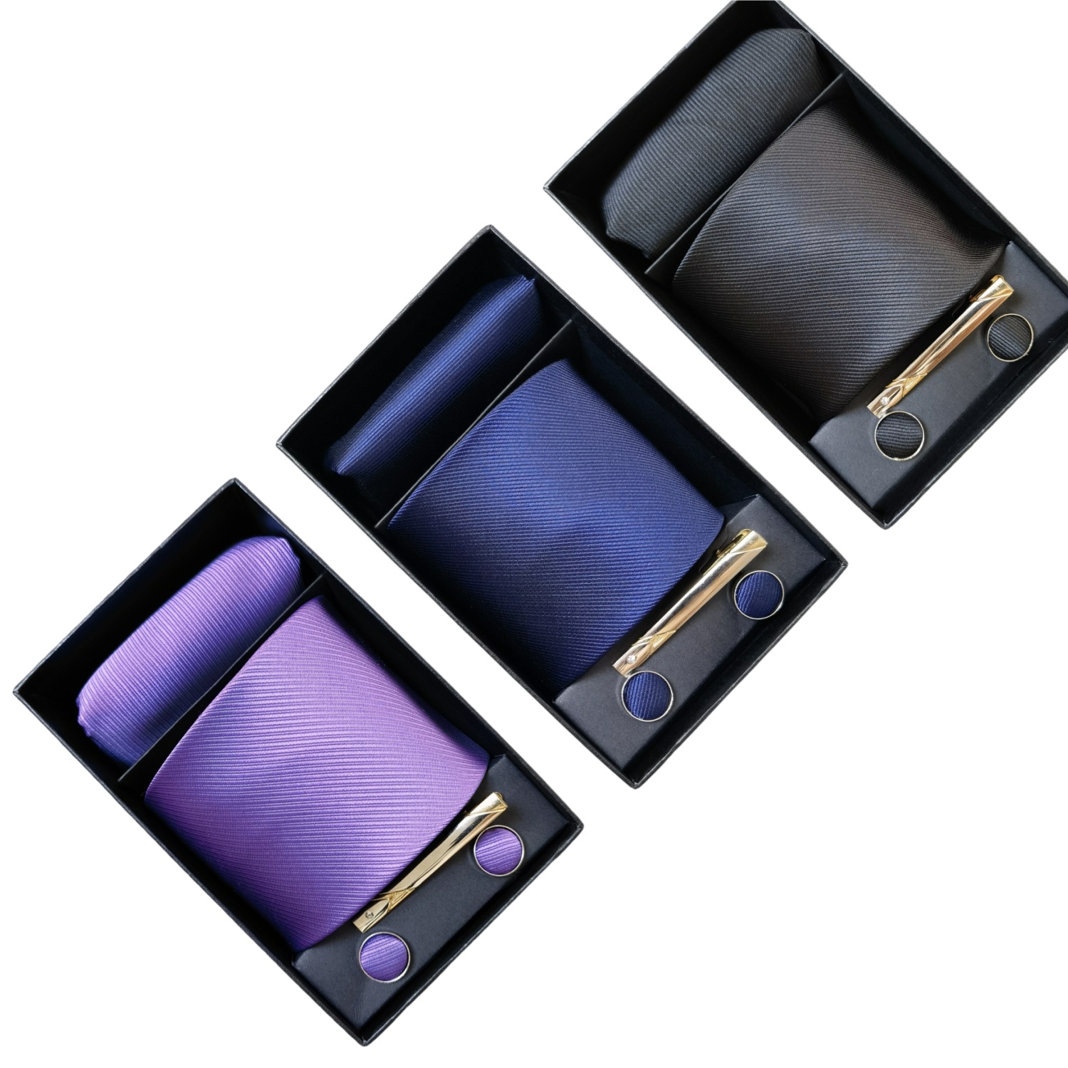 Necktie Fashion Brand Handmade - đánh giá và giá Men'S Accessories Gift Set Branded