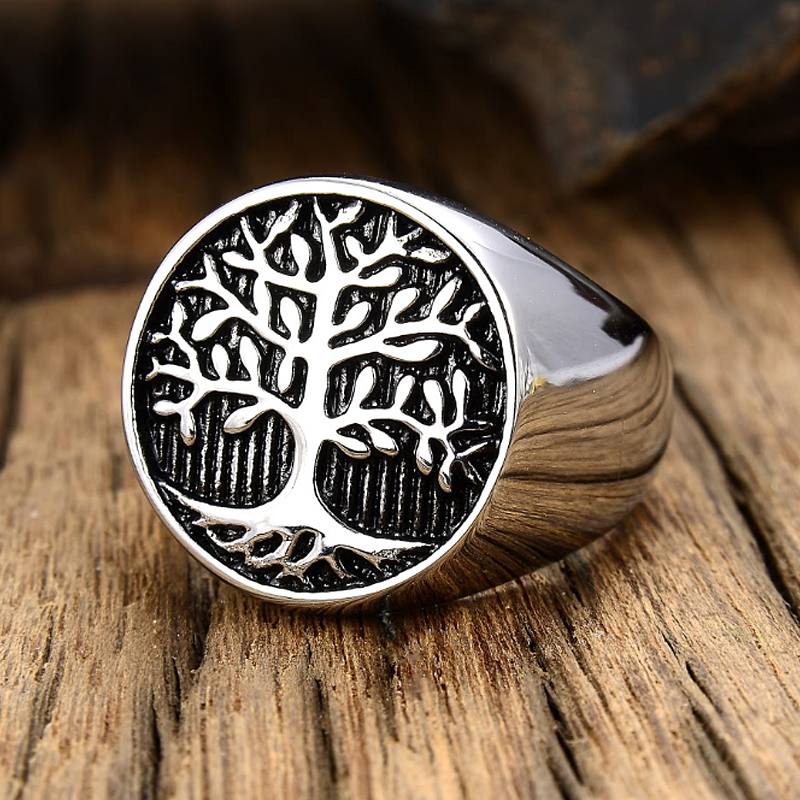 Cổ Điển Cây Nâng Signet Nhẫn V - đánh giá và giá Signet Ring Men