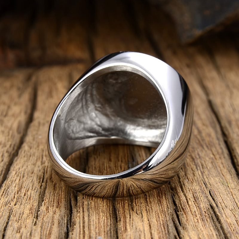 Cổ Điển Cây Nâng Signet Nhẫn V - đánh giá và giá Signet Ring Men