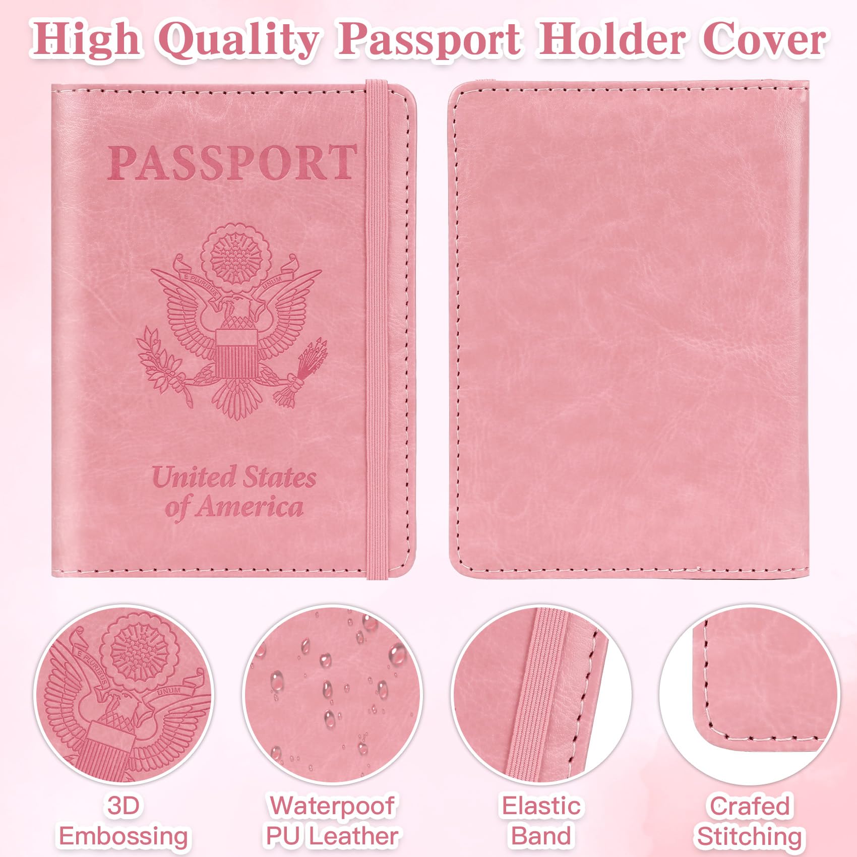Passport Holder for Travel, Rf - đánh giá và giá Passport Wallet Rfid