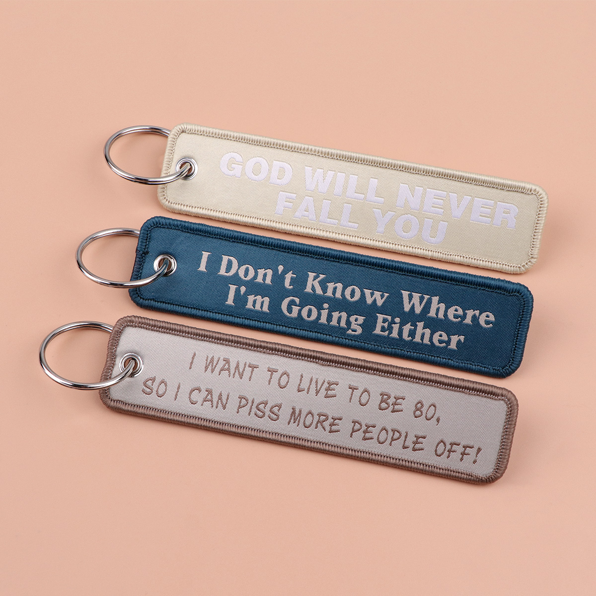 Vintage Quote Embroidered Keyc - đánh giá và giá Men'S Accessories Quotes