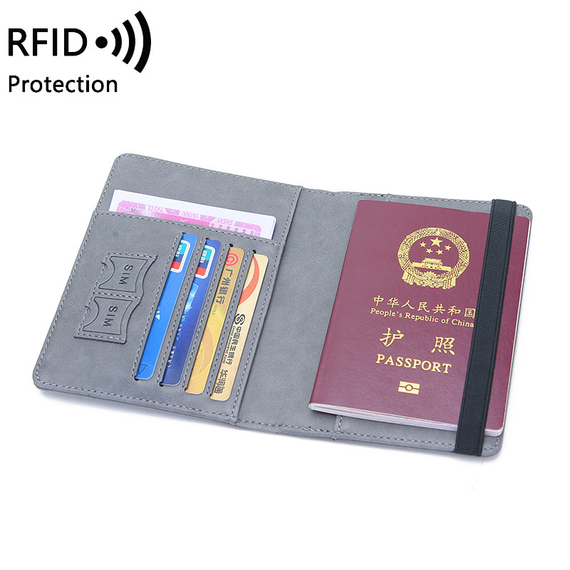 Bộ Thun Da Hộ Chiếu Passport C - đánh giá và giá Passport Wallet Rfid