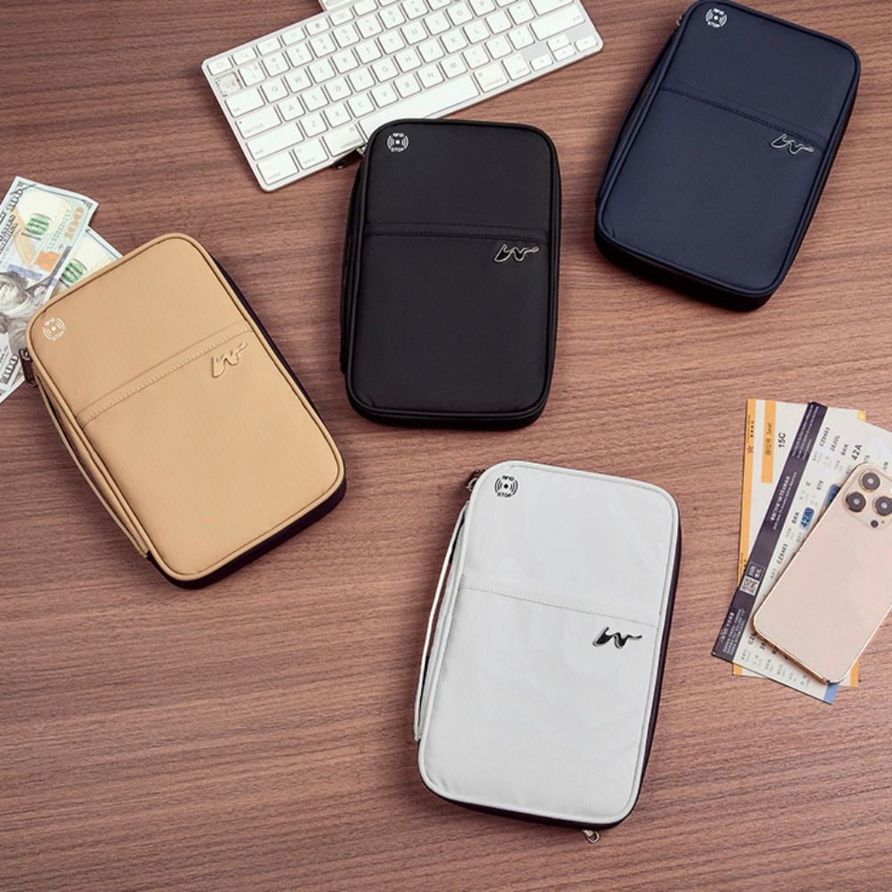 Portable Polyester Card Case L - đánh giá và giá Passport Wallet Rfid