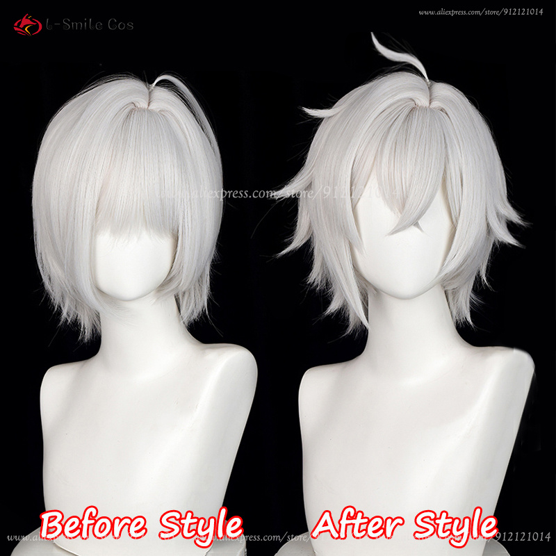 ZZZ Seth Lowell Cosplay Wig 30 - đánh giá và giá Men Accessories In Silver
