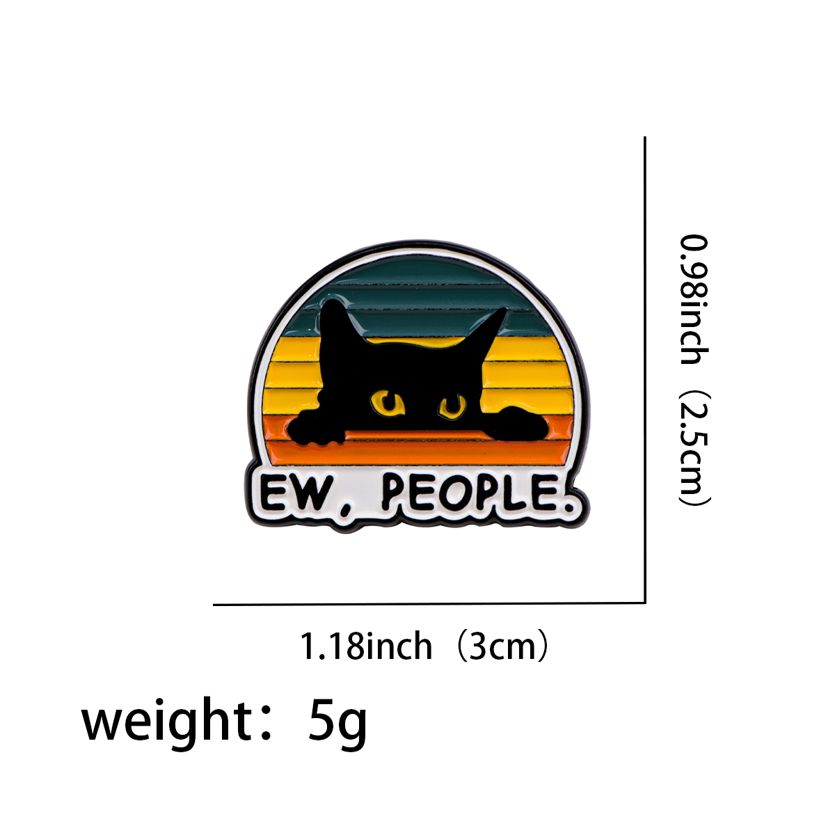 EW PEOPLE Enamel Pin Funny Sar - đánh giá và giá Men'S Accessories Quotes