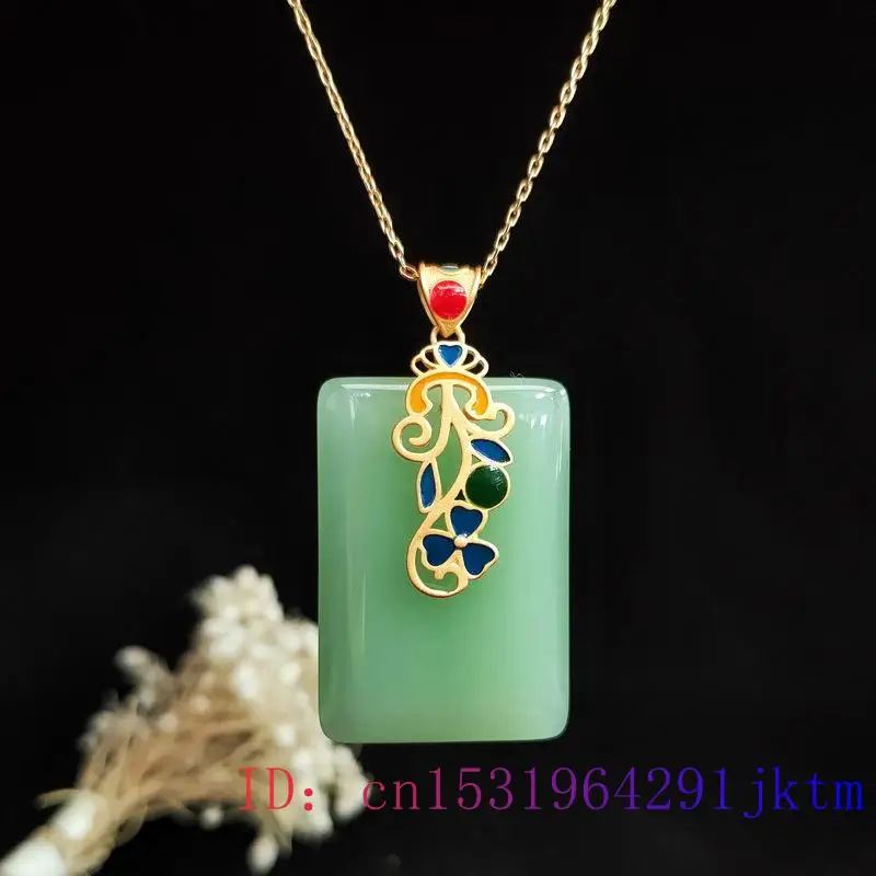 Mặt Dây Chuyền Ngọc Bích Cổ Bù - đánh giá và giá Men Accessories In Silver