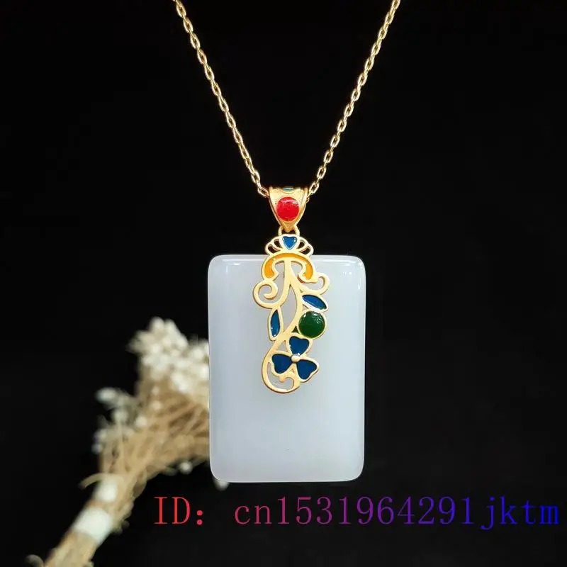 Mặt Dây Chuyền Ngọc Bích Cổ Bù - đánh giá và giá Men Accessories In Silver