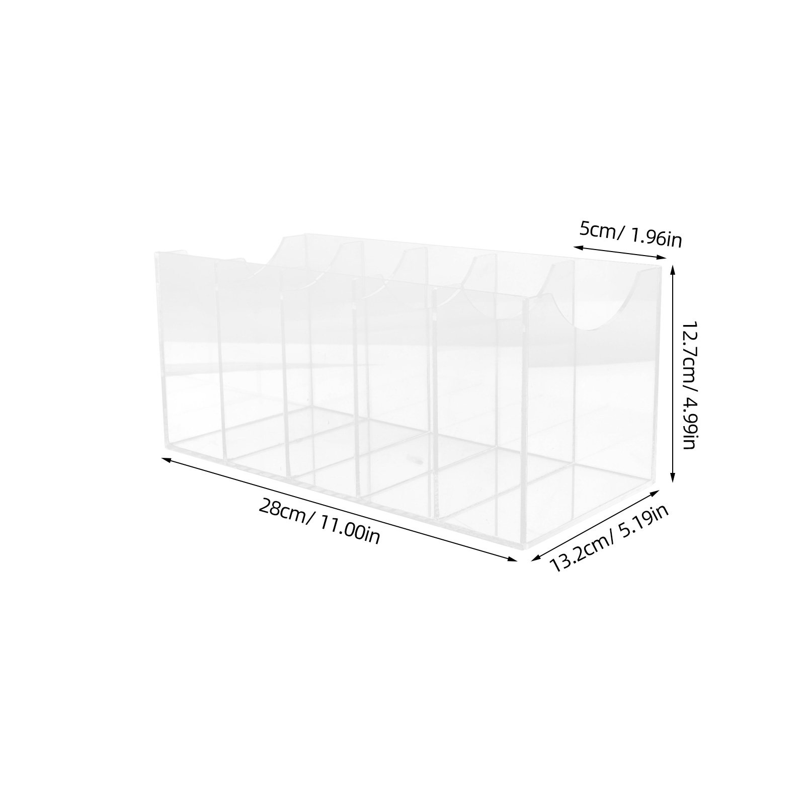 5-Compartment Transparent Belt - đánh giá và giá Men Accessories Box