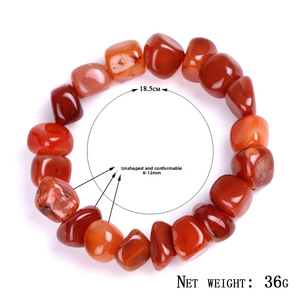Irregular Natural Agate Bracel - đánh giá và giá Bracelet Beaded Men