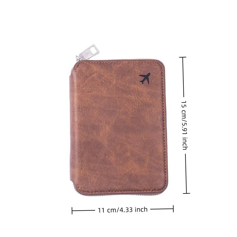 Zippered Passport Case Large C - đánh giá và giá Passport Wallet Rfid