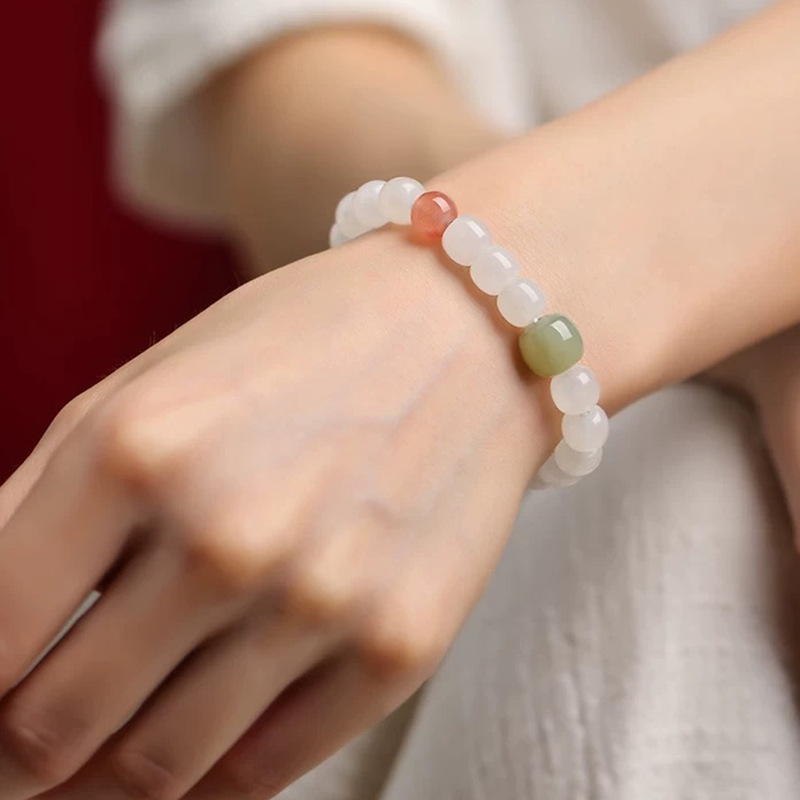 2026 Natural Hetian Jade Brace - đánh giá và giá Bracelet Beaded Men