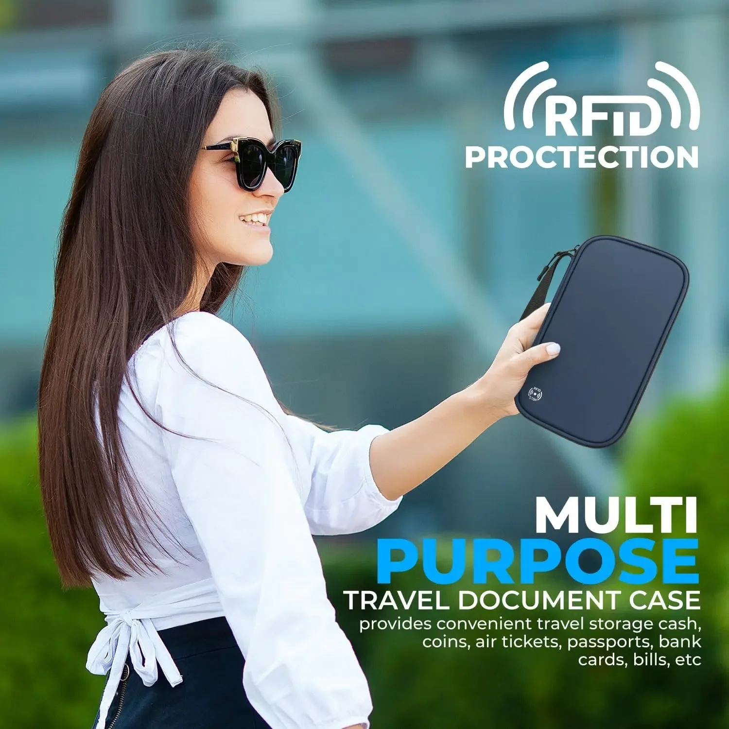 Lightweight Family Travel Pass - đánh giá và giá Passport Wallet Rfid