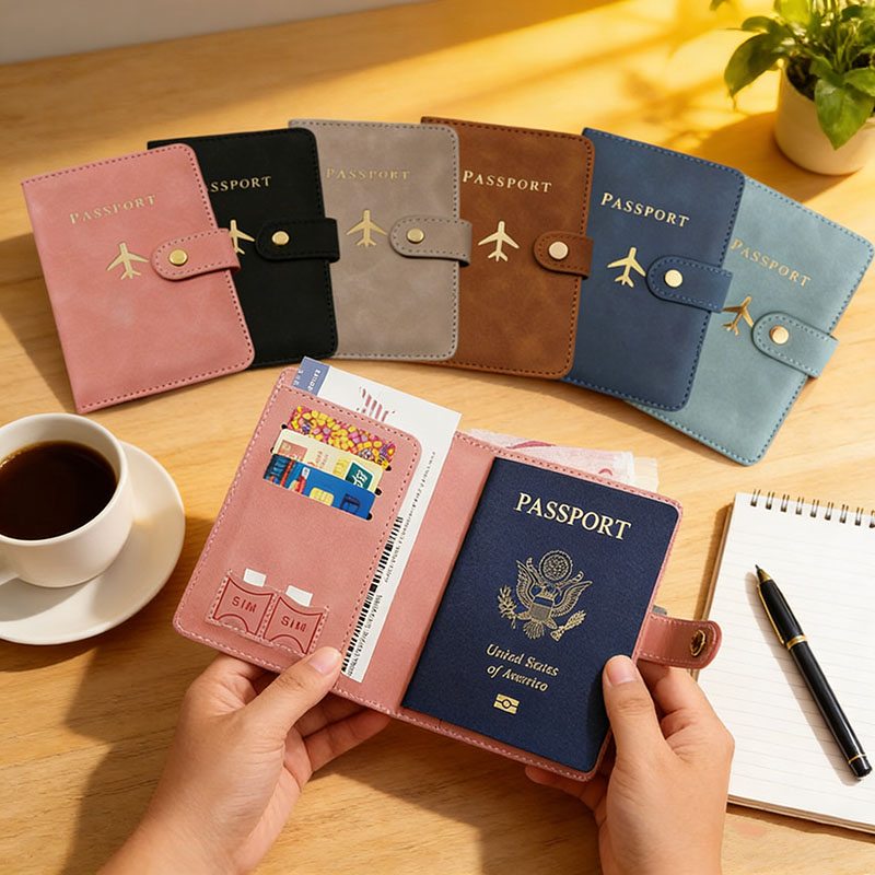 Leather Passport Holder Covers - đánh giá và giá Passport Wallet Rfid