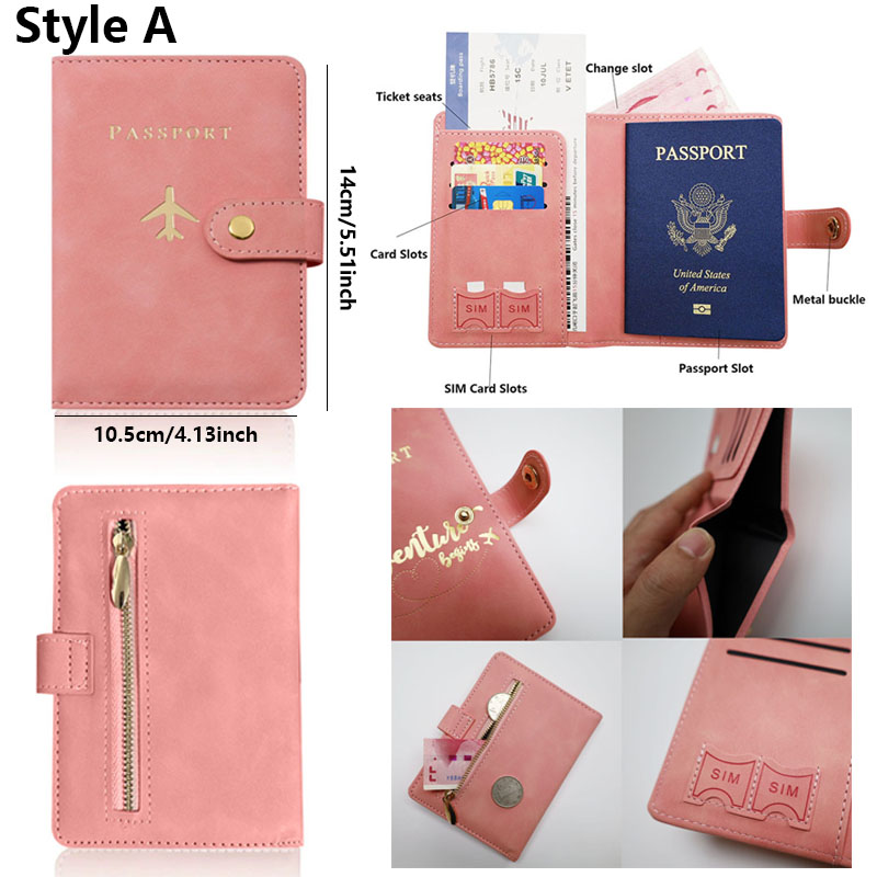 Leather Passport Holder Covers - đánh giá và giá Passport Wallet Rfid