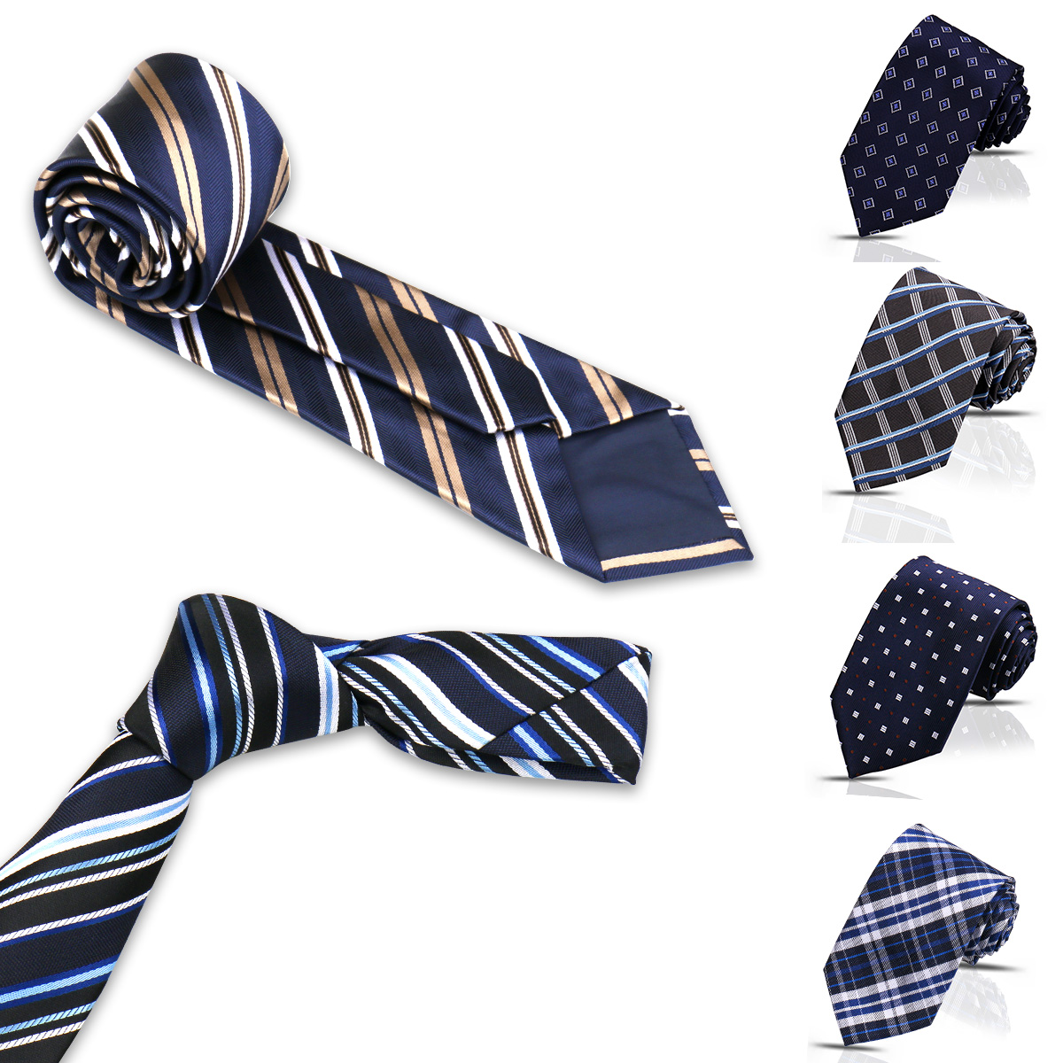 Luxury 8cm Tie For Men Handker - đánh giá và giá Men'S Accessories Gift Set Branded