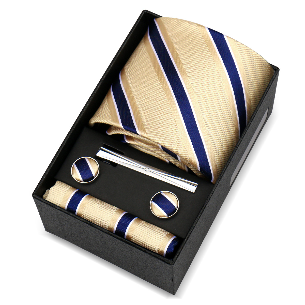 Luxury 8cm Tie For Men Handker - đánh giá và giá Men'S Accessories Gift Set Branded