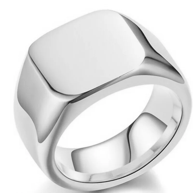Signet Vuông Ngón Tay Nhẫn Nam - đánh giá và giá Signet Ring Men