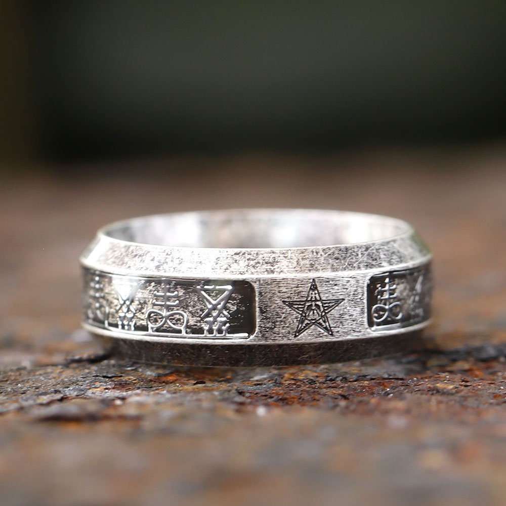 2024 New Vintage Ring Lucifer  - đánh giá và giá Signet Ring Men