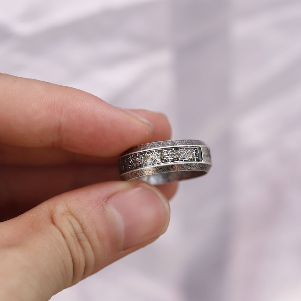 2024 New Vintage Ring Lucifer  - đánh giá và giá Signet Ring Men