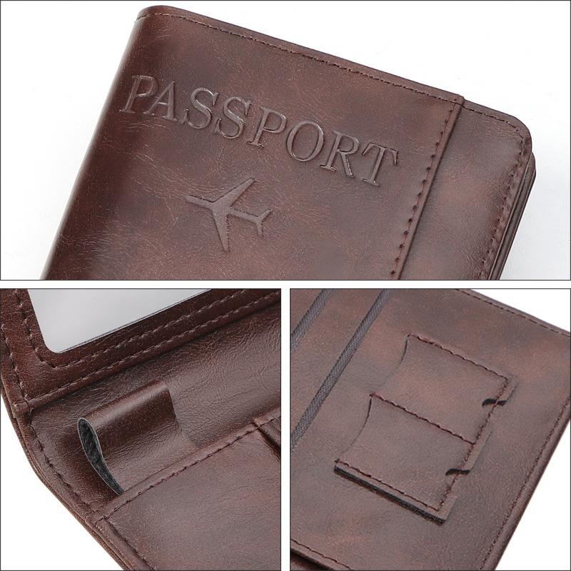 1PC Lightweight Passport Walle - đánh giá và giá Passport Wallet Rfid